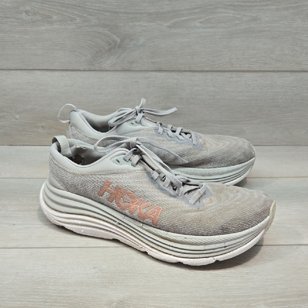 Hoka One One Women's Gaviotq 5 Athletic Running Shoes Sneakers Sz 9.5B